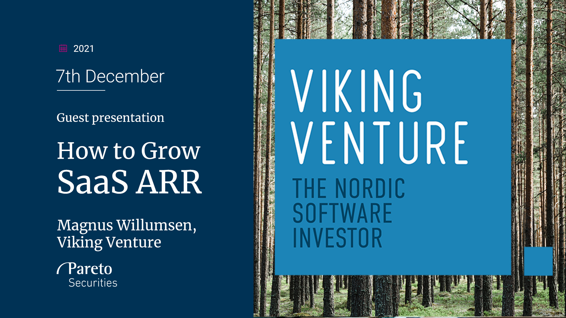 Viking Venture: Hvordan vokse det viktigste SaaS-nøkkeltallet