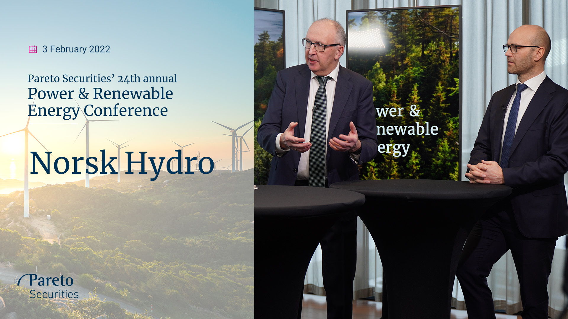 Norsk Hydro: Slik skal klimautslippene ned | Pareto Securities' Power & Renewable Energy Conference 2022