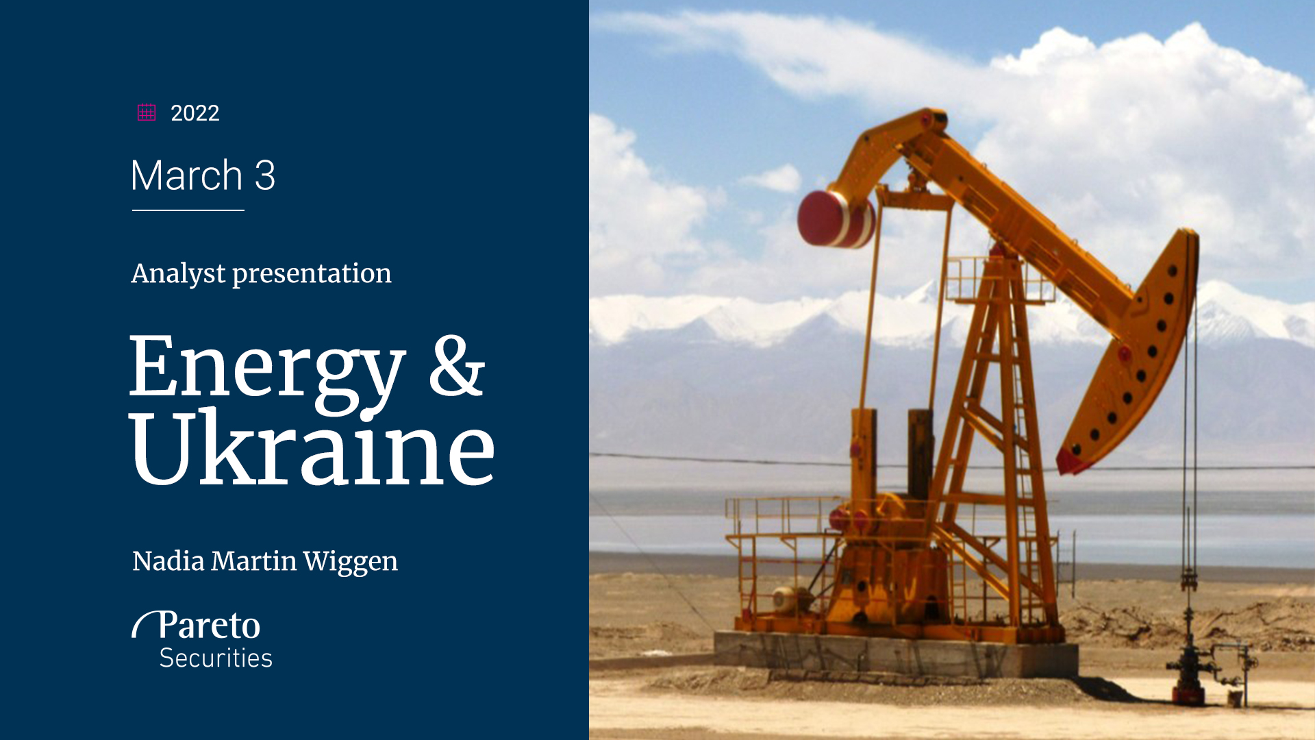 Hva betyr Ukraina-krigen for energimarkedene? 