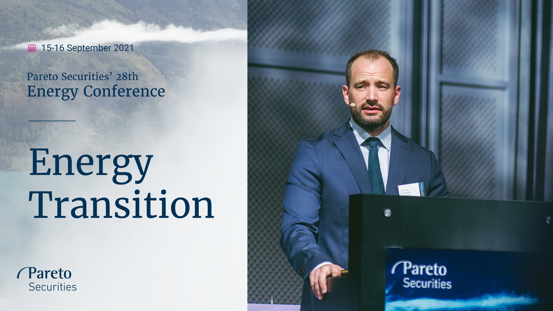 Industrialisering av energitransformasjonen: Pareto Securities’ 28th Energy Conference 2021