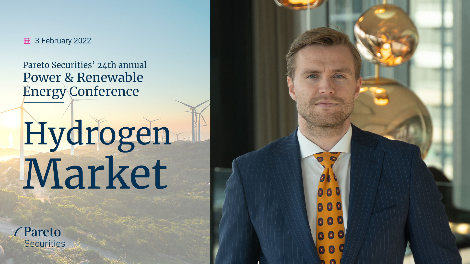Hydrogen: Høye gass- og karbonpriser setter fornybar hydrogen i førersetet | Pareto Securities’ Power & Renewable Energy Conference 2022